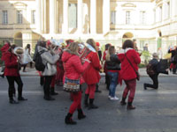 La fanfare de la "Women's March on Monpellier".