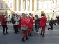La fanfare de la "Women's March on Monpellier".